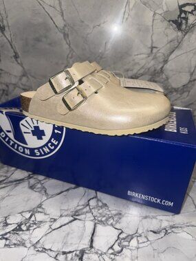 Birkenstock Kids Size 31 Graceful Pearl White Kay Kids clogs NEW